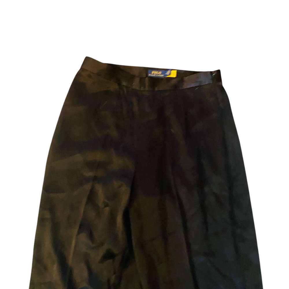 POLO Ralph Lauren Straight Leg Double Faced Satin Trouser - Picture 7 of 12